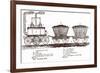 Blenkinsop's Rack Locomotive, C. 1814-null-Framed Giclee Print