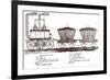 Blenkinsop's Rack Locomotive, C. 1814-null-Framed Giclee Print