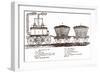 Blenkinsop's Rack Locomotive, C. 1814-null-Framed Giclee Print