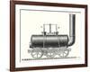 Blenkinsop's Toothed Rack Locomotive-null-Framed Giclee Print