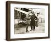 Bleriot after Crossing the Channel, Print by James Jarche, 1909 (Photogravure)-French Photographer-Framed Premium Giclee Print