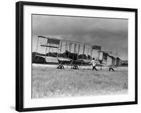 Bleriot Box Kite Biplane-null-Framed Photographic Print