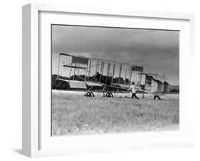 Bleriot Box Kite Biplane-null-Framed Photographic Print