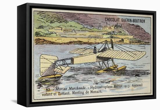 Bleriot Floatplane, 1913-null-Framed Stretched Canvas