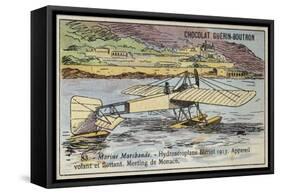 Bleriot Floatplane, 1913-null-Framed Stretched Canvas