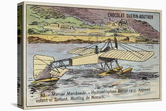 Bleriot Floatplane, 1913-null-Stretched Canvas