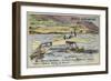 Bleriot Floatplane, 1913-null-Framed Giclee Print