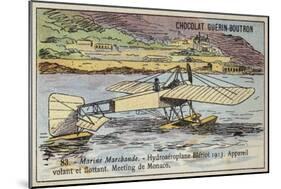 Bleriot Floatplane, 1913-null-Mounted Giclee Print