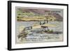 Bleriot Floatplane, 1913-null-Framed Giclee Print