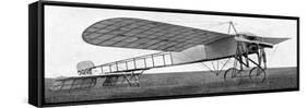 Bleriot Monoplane Used by the British Army, 1914-null-Framed Stretched Canvas