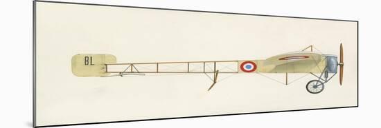 Bleriot XI-English School-Mounted Giclee Print