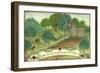 Bless Our Country Home-Tina Nichols-Framed Giclee Print