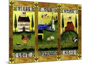 Bless our Home Love Friends Hope Lang-Cheryl Bartley-Mounted Giclee Print