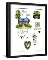 Bless Our Home-Debbie McMaster-Framed Giclee Print