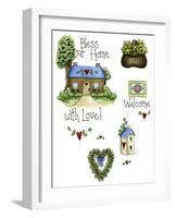 Bless Our Home-Debbie McMaster-Framed Giclee Print