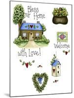 Bless Our Home-Debbie McMaster-Mounted Giclee Print