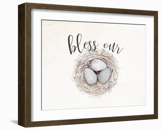 Bless Our Nest-Ann Bailey-Framed Art Print