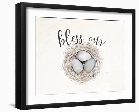 Bless Our Nest-Ann Bailey-Framed Art Print