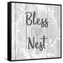 Bless Our Nest-Kimberly Allen-Framed Stretched Canvas