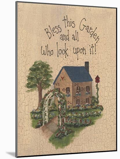 Bless This Garden-Debbie McMaster-Mounted Giclee Print