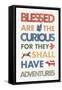 Blessed are the Curious-Mercedes Lopez Charro-Framed Stretched Canvas