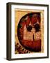 Blessed Be the Host of the King of Heaven  (Detail: Fire in Kazan), 1550s-null-Framed Giclee Print