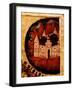 Blessed Be the Host of the King of Heaven  (Detail: Fire in Kazan), 1550s-null-Framed Giclee Print