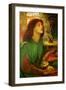 Blessed Beatrice (Beatrix)-Dante Gabriel Rossetti-Framed Art Print