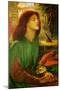 Blessed Beatrice (Beatrix)-Dante Gabriel Rossetti-Mounted Art Print