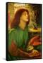 Blessed Beatrice (Beatrix)-Dante Gabriel Rossetti-Framed Stretched Canvas