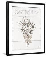 Blessed II Neutral-Janelle Penner-Framed Art Print