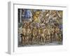 Blessed in Paradise, from Last Judgment Fresco Cycle, 1499-1504-Luca Signorelli-Framed Giclee Print