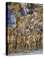 Blessed in Paradise, from Last Judgment Fresco Cycle, 1499-1504-Luca Signorelli-Stretched Canvas