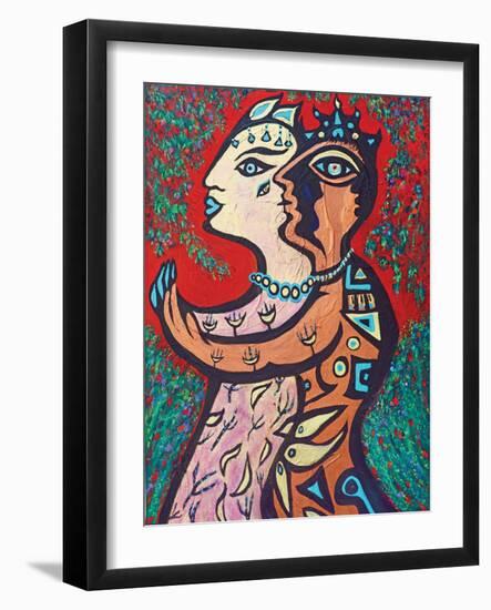 Blesséd Lovers, 2013-Carolyn Mary Kleefeld-Framed Giclee Print