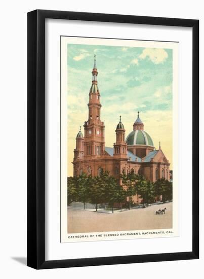 Blessed Sacrament Cathedral, Sacramento-null-Framed Art Print