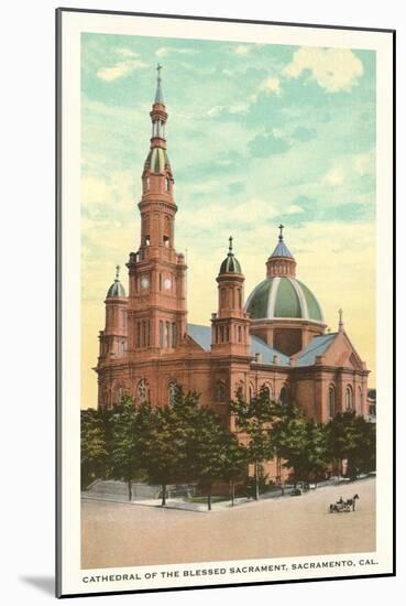 Blessed Sacrament Cathedral, Sacramento-null-Mounted Art Print