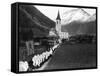 Blessing a Swiss Chapel-null-Framed Stretched Canvas