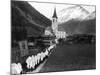 Blessing a Swiss Chapel-null-Mounted Photographic Print
