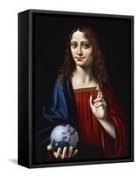 Blessing Christ, Ca 1530-Marco D'oggiono-Framed Stretched Canvas