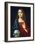 Blessing Christ, Ca 1530-Marco D'oggiono-Framed Giclee Print