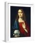 Blessing Christ, Ca 1530-Marco D'oggiono-Framed Giclee Print