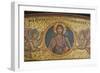 Blessing Christ, Detail of Mosaic from Niche of Tomb of Pope Pius XI, Vatican Grottoes-null-Framed Giclee Print