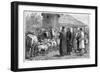 Blessing Domestic Animals, Bulgaria, 1887-Schonberg-Framed Giclee Print