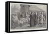 Blessing Domestic Animals, Bulgaria-Johann Nepomuk Schonberg-Framed Stretched Canvas