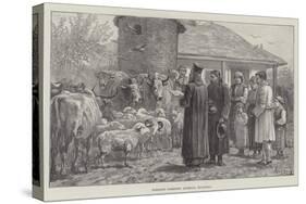 Blessing Domestic Animals, Bulgaria-Johann Nepomuk Schonberg-Stretched Canvas