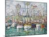 Blessing of the Tuna Fleet at Groix, 1923-Paul Signac-Mounted Giclee Print