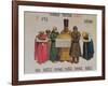 Blessing the Bread and Salt, Late 19th Century-null-Framed Giclee Print