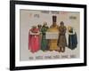 Blessing the Bread and Salt, Late 19th Century-null-Framed Giclee Print