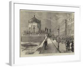 Blessing the Neva at St Petersburg-null-Framed Giclee Print