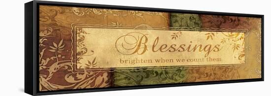 Blessings Brighten-Piper Ballantyne-Framed Stretched Canvas